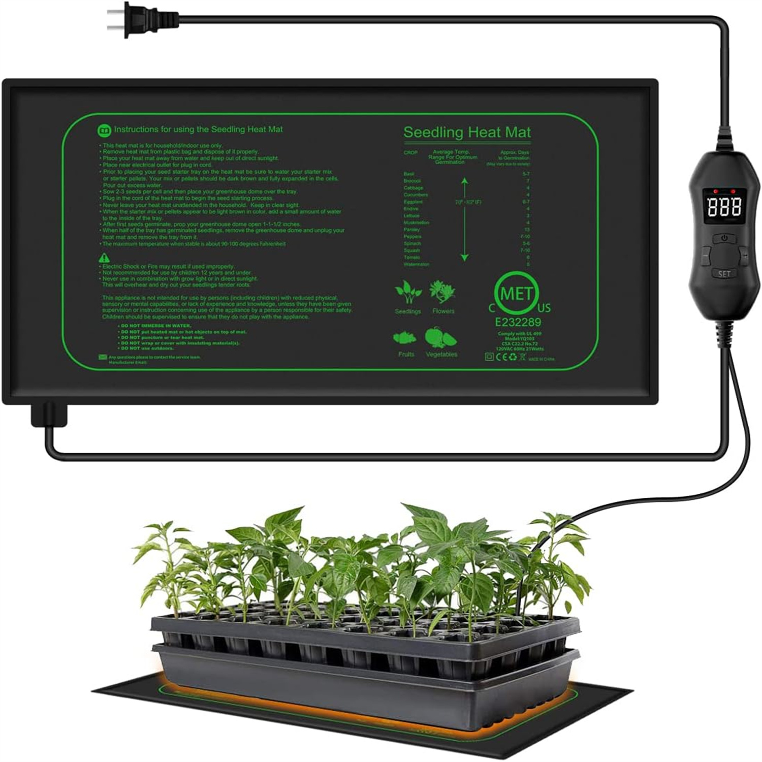 Mata grzewcza dla sadzonek z c – Rooting Gel Clone recenzja i cena